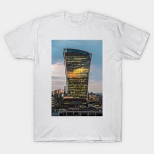 Walkie Talkie Sunset, London T-Shirt